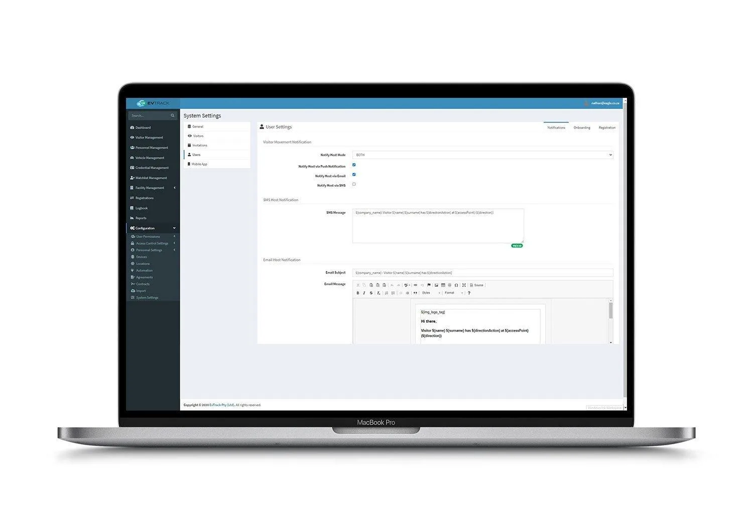 Notification Settings